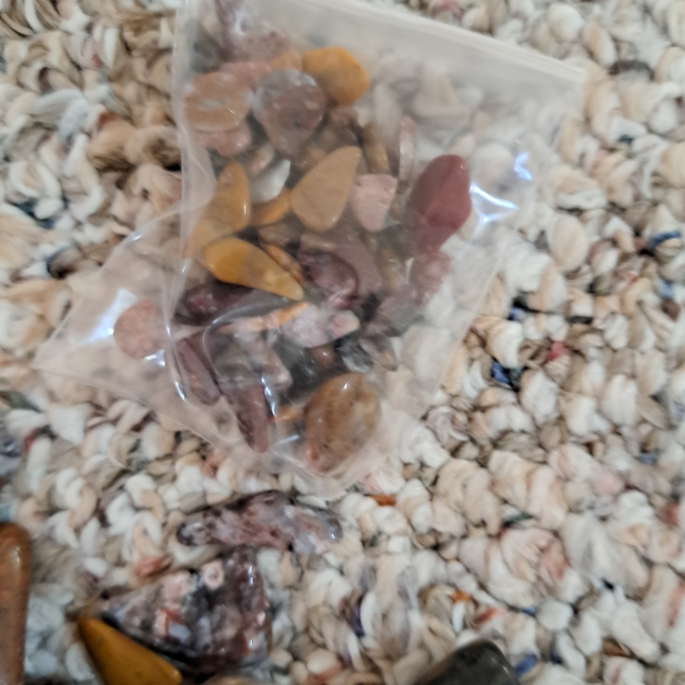 Lot Of Energy Stones Marbled Rocks - Picture 2 of 3